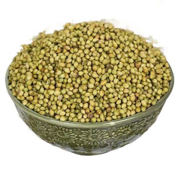 a bowl of Coriander seeds