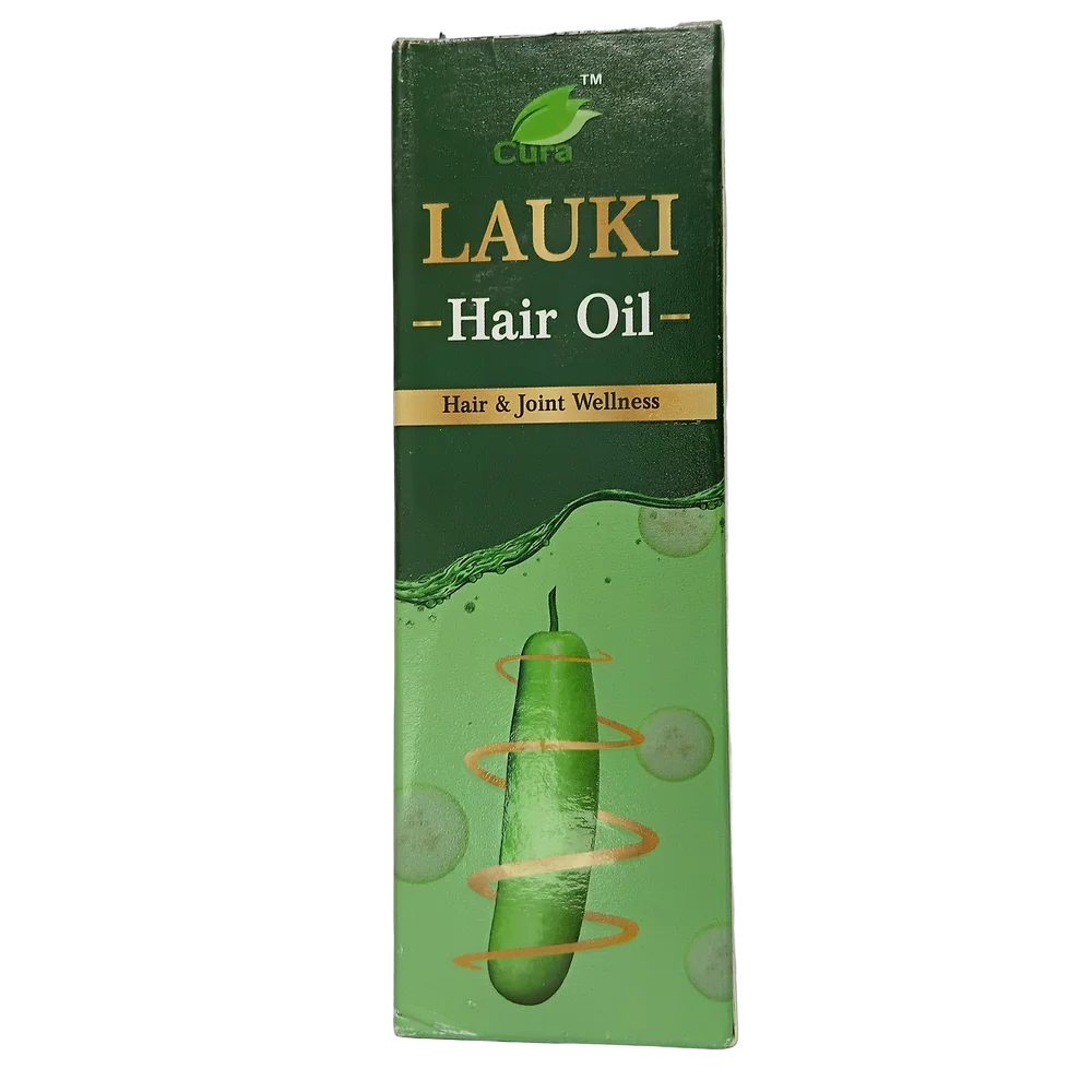 Cura Foods Lauki Oil (लौकी तेल) | 100ml packaging bottle