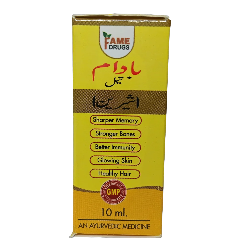 Fame Drugs Almond Oil 10ml bottle for local application