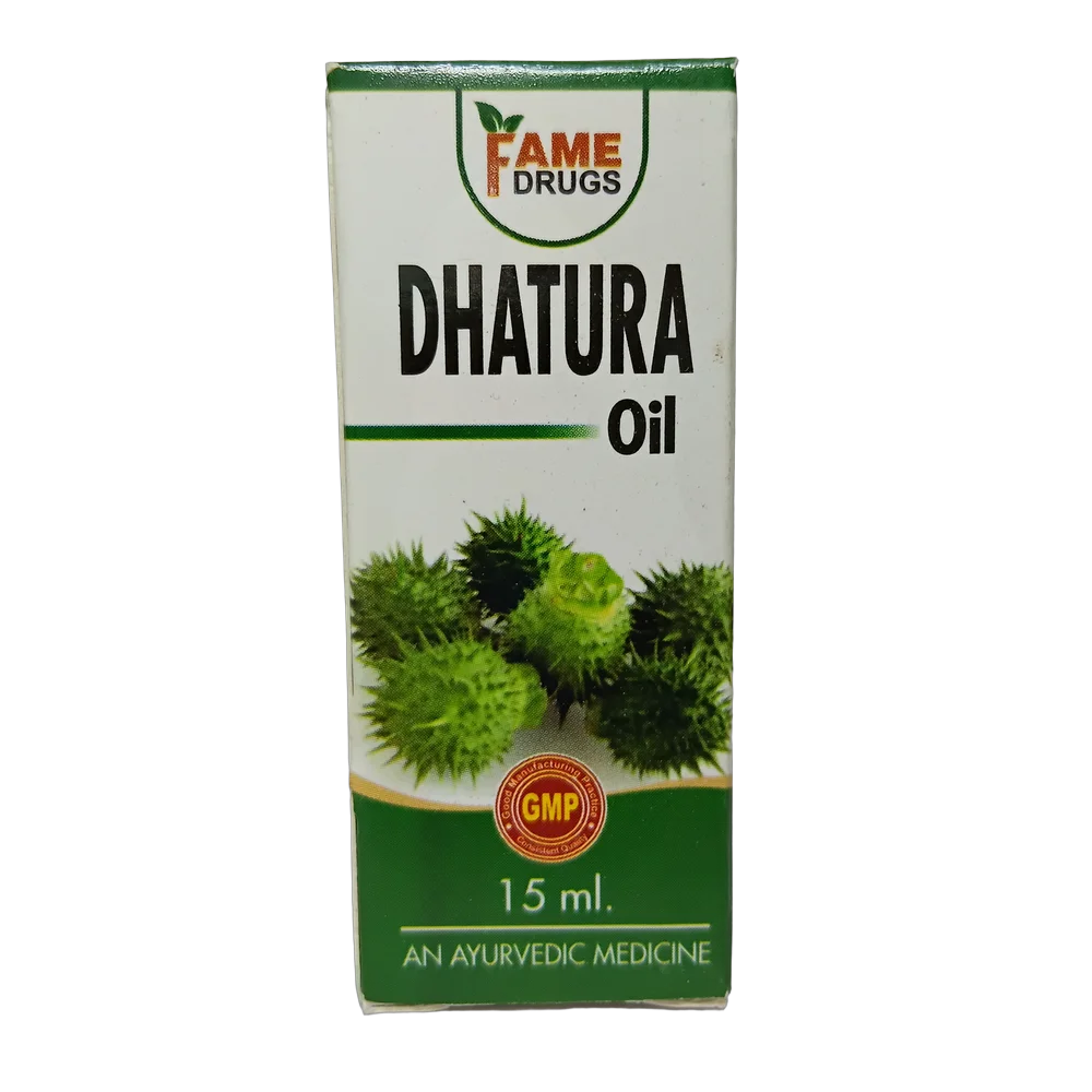 Fame Drugs Dhatura Oil 15ml bottle for local application