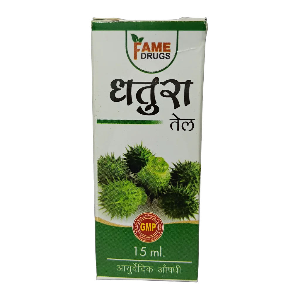 Fame Drugs Dhatura Oil 15ml bottle for local application