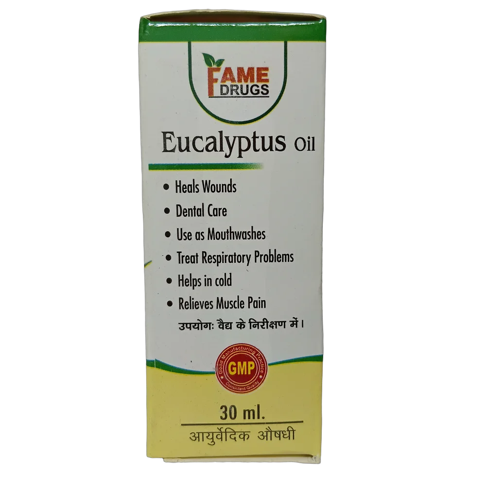 Fame Drugs Eucalyptus Oil 30ml bottle for local application