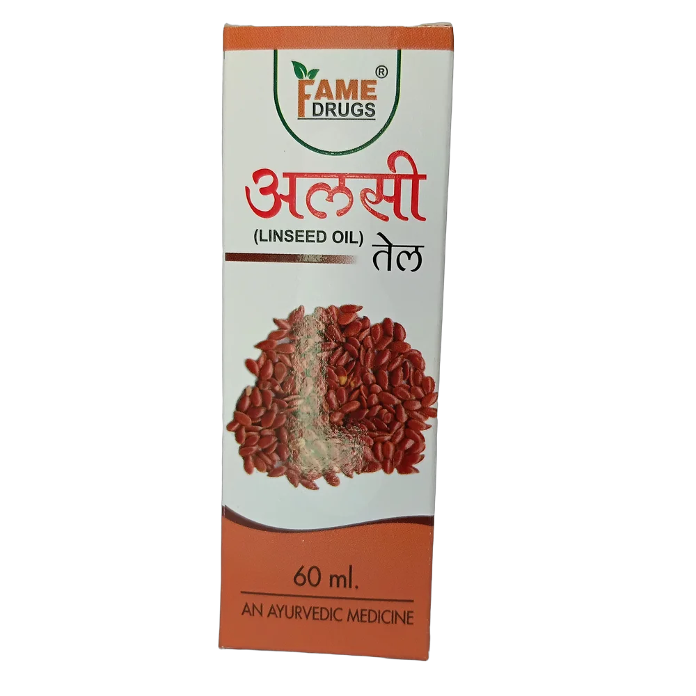 Fame Drugs Flaxseed Oil 60ml bottle for local application