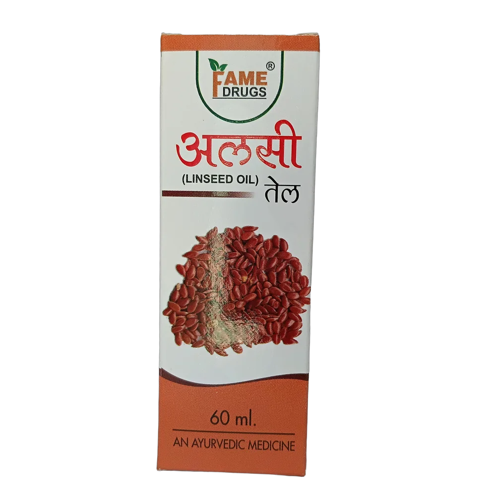 Fame Drugs Flaxseed Oil 60ml bottle for local application