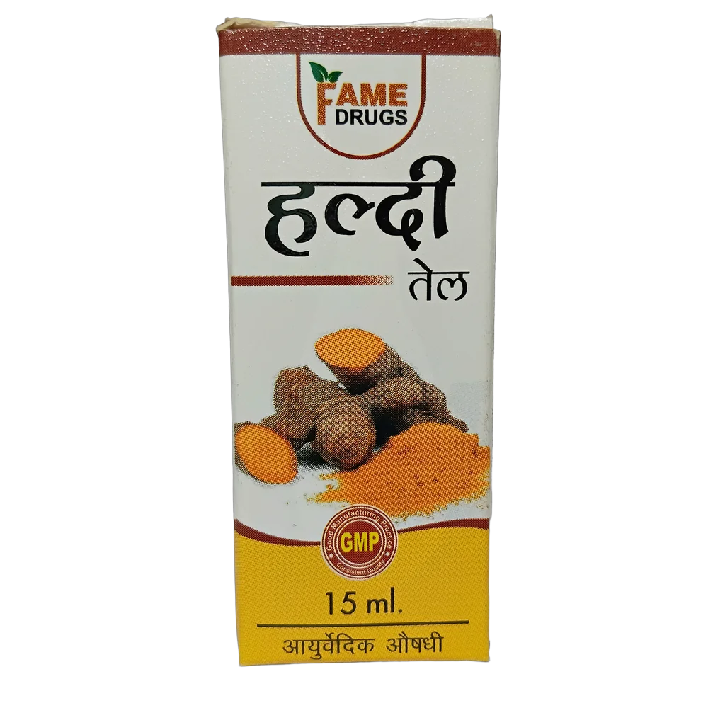 Fame Drugs Haldi Tail 15ml bottle for local application