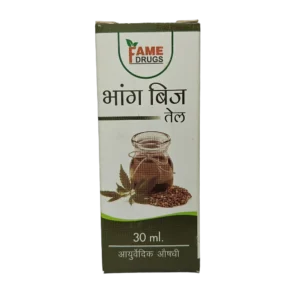Fame Drugs Hemp Seed Oil 30ml bottle for local application