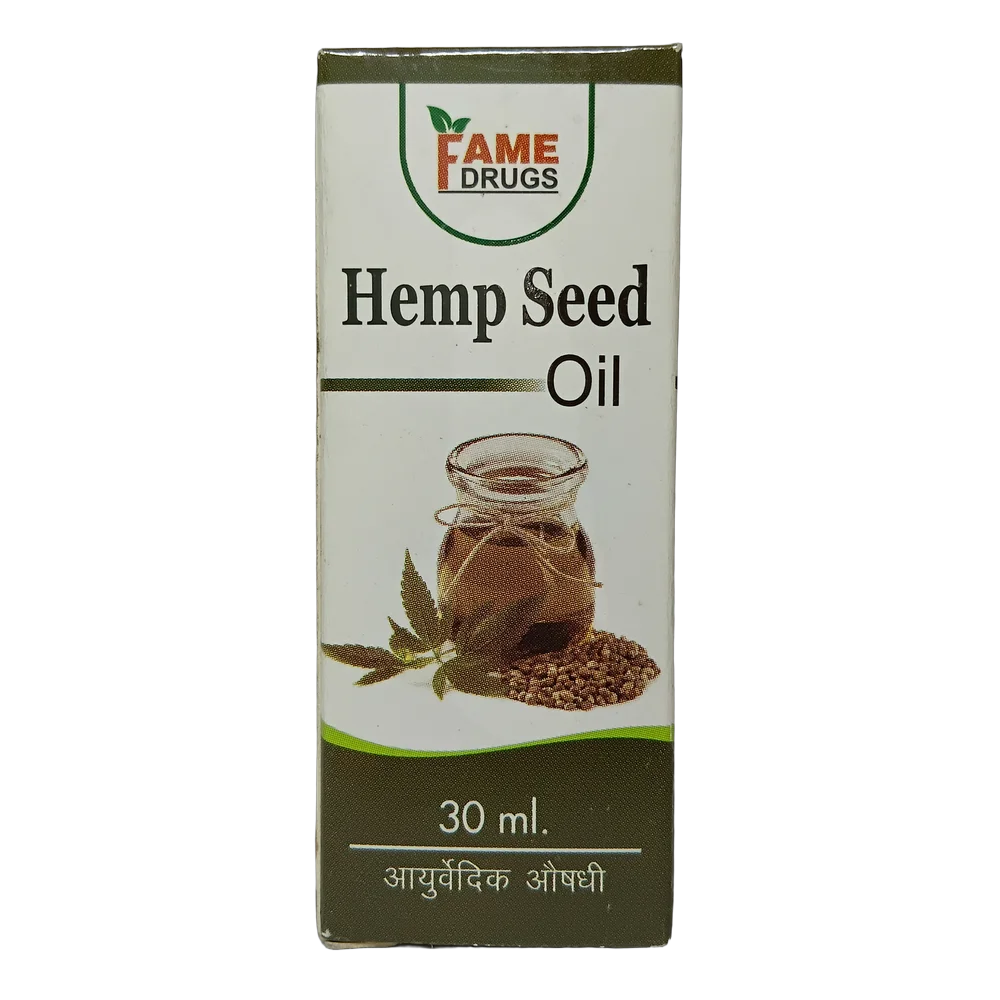 Fame Drugs Hemp Seed Oil 30ml bottle for local application