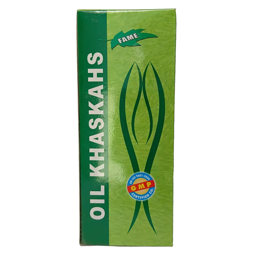 Fame Drugs Khaskhas Oil 120ml bottle for local application