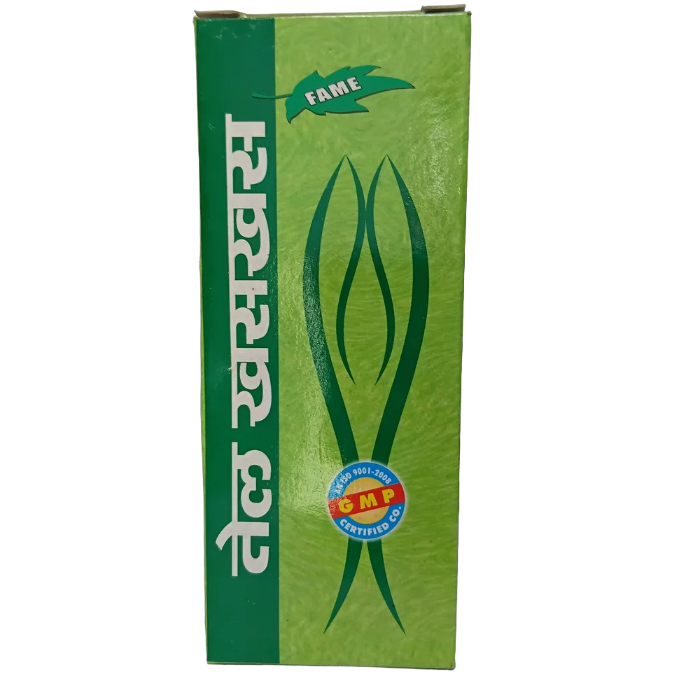 Fame Drugs Khaskhas Oil 120ml bottle for local application