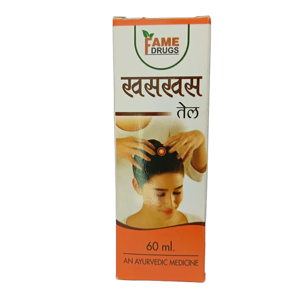 Fame Drugs Khaskhas Oil 60ml bottle for local application