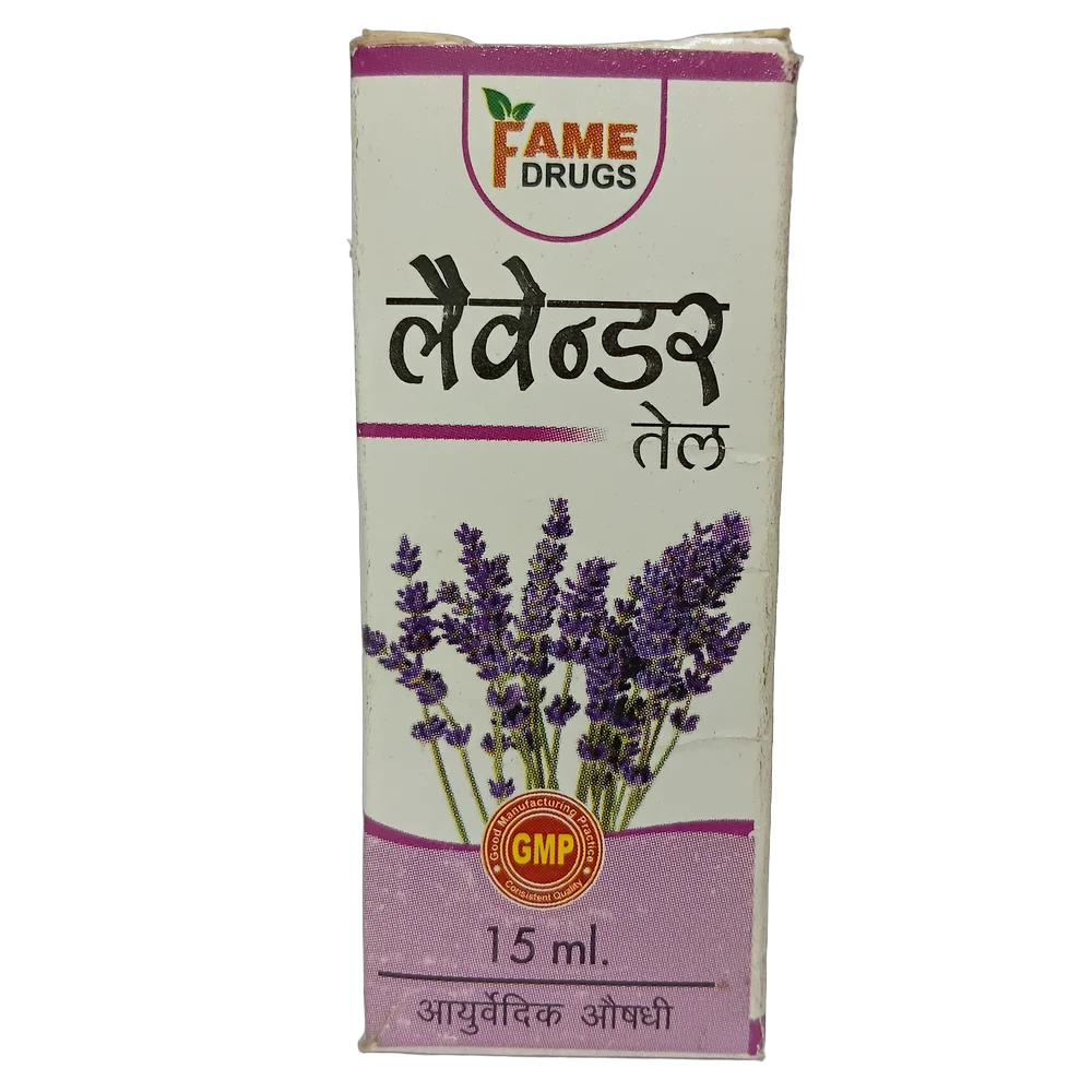 Fame Drugs Lavender Oil 15ml bottle for local application