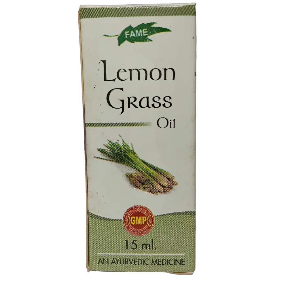Fame Drugs Lemongrass Oil 15ml bottle for local application