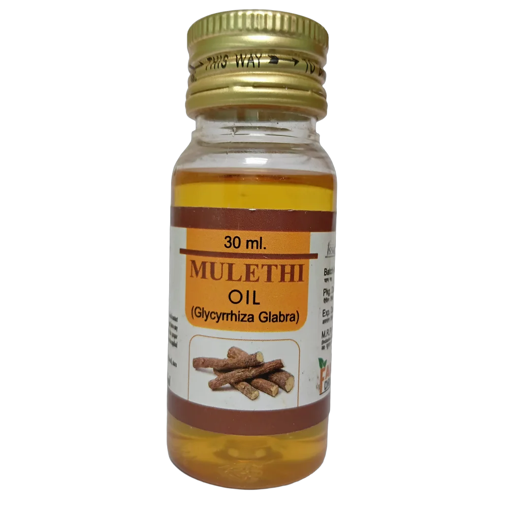 Fame Drugs Mulethi Oil 30ml bottle for local application