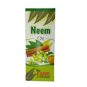 Fame Drugs Neem Oil 120ml bottle for local application