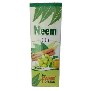Fame Drugs Neem Oil 60ml bottle for local application