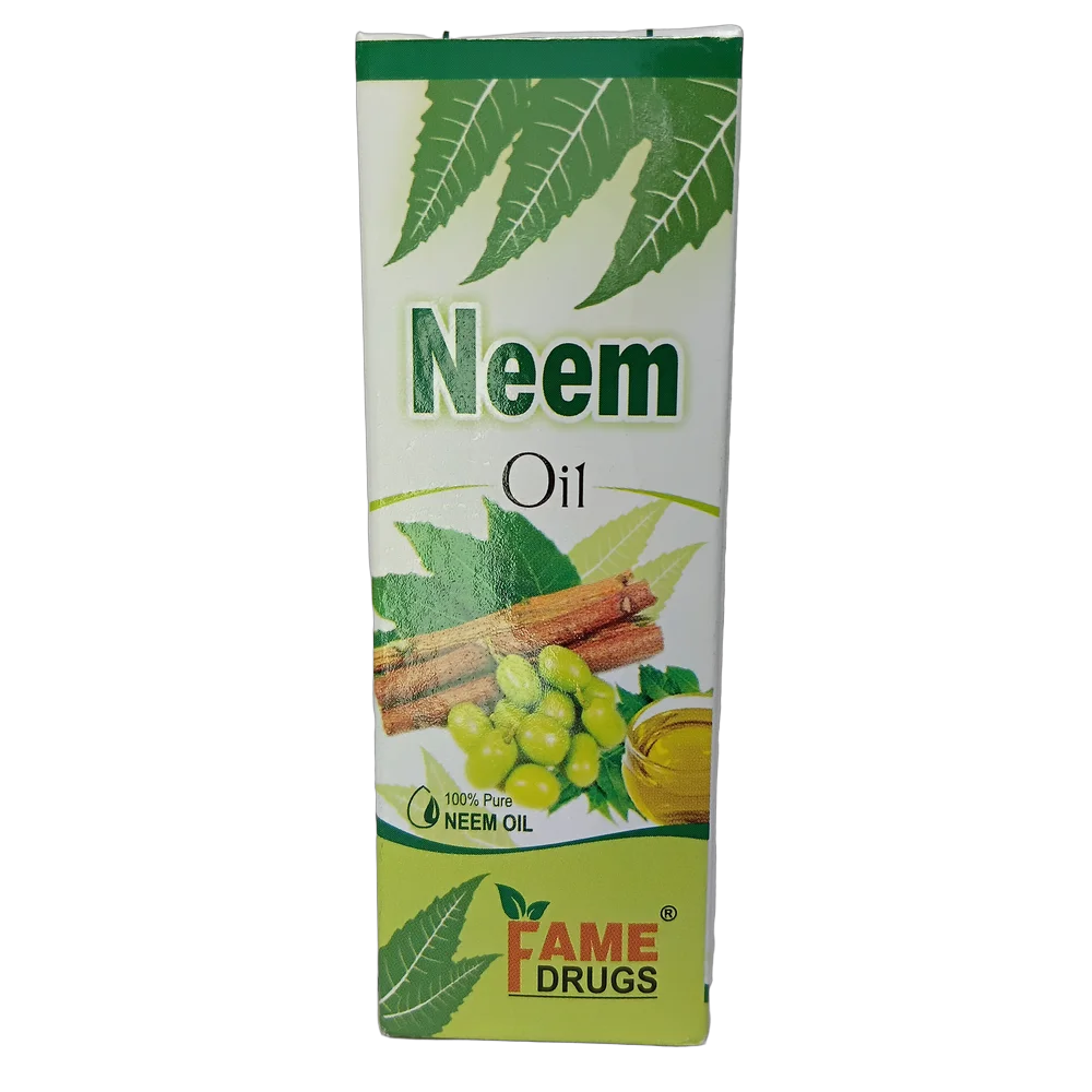Fame Drugs Neem Oil 60ml bottle for local application