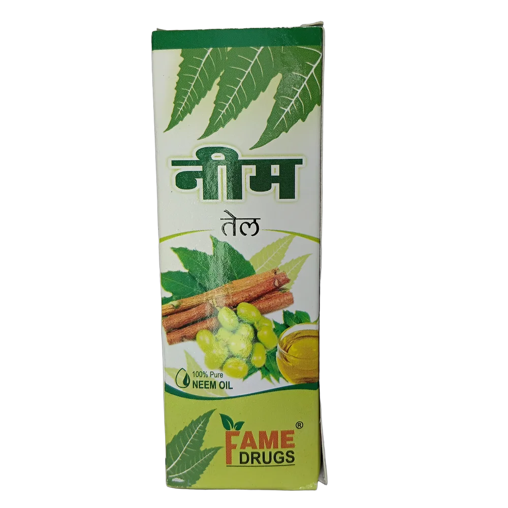 Fame Drugs Neem Oil 60ml bottle for local application