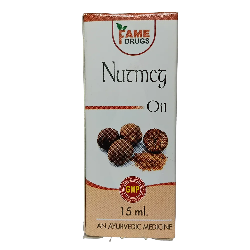 Fame Drugs Nutmeg Oil 15ml bottle for local application