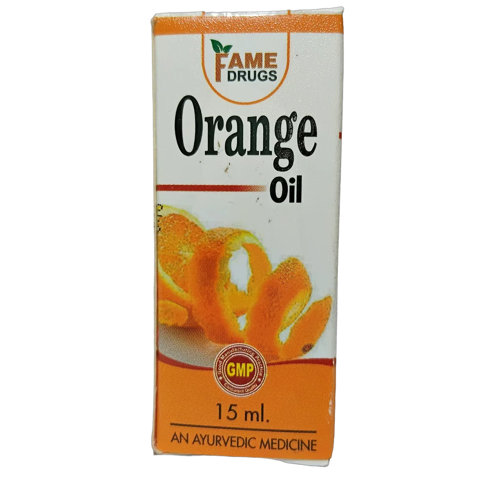 Fame Drugs Orange Oil 15ml bottle for local application