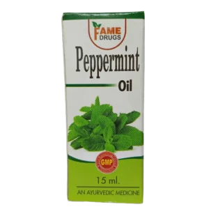 Fame Drugs Peppermint Oil 15ml bottle for local application