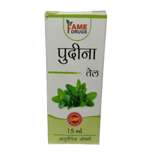 Fame Drugs Pudina Oil 15ml bottle for local application