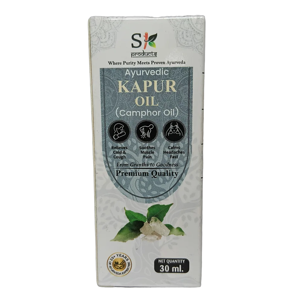 SK Products Kapoor Oil 30ml bottle for local application