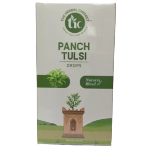 THC Panch Tulsi Drops 30ml bottle for local application
